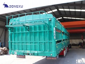 Dong Xu 4 Axle Fence Trailer Export to Pakistan