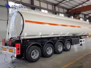 Dong Xu 4 Axles Fuel Tank Semi-Trailer Sold to ...