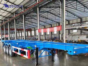 New Delivery:  Skeleton Semi-Trailer To Mexico