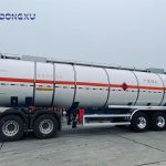 Dong Xu 3 Axle 55000 LtrsStainless Steel Tanker Trailer