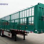 DongXu 3 Axle 60 Tons Fence Semi Trailer