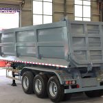 DongXu 3 Axle 60 Tons Tipper Trailer