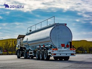 Export of 3-Axles Fuel Tank Trailer to Indonesi...