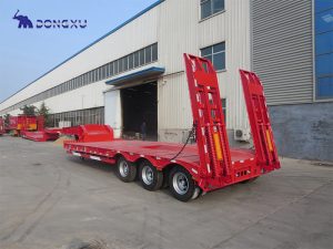 About Lowbed Semi Trailer export to Algeria