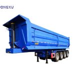 Dong Xu 4 Axle 100 Tons Tipper Trailer