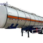 Dong Xu 3 Axle 55000 LtrsStainless Steel Tanker Trailer