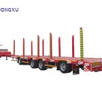 Dong Xu 3 Axle Multi-Function Flatbed Semi Trailer