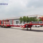 Dong Xu 3 Axle Multi-Function Flatbed Semi Trailer