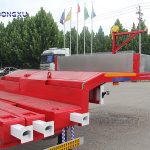 Dong Xu 3 Axle Multi-Function Flatbed Semi Trailer