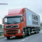 Dong Xu 3 Axle 40ft Container Skeleton Trailer